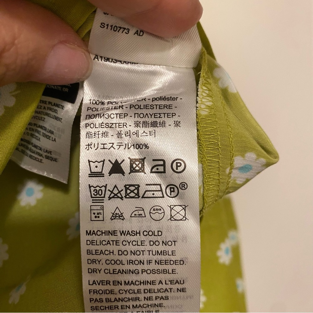 NWT Levi's Embry Tie Front Blouse - Picture 6 of 6